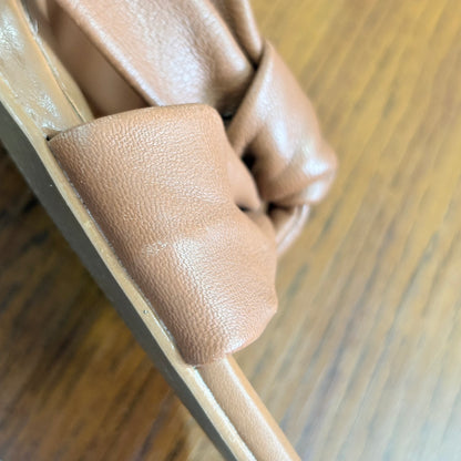 Dune London Maize-Tan Dressy Sandals | Gently Used |