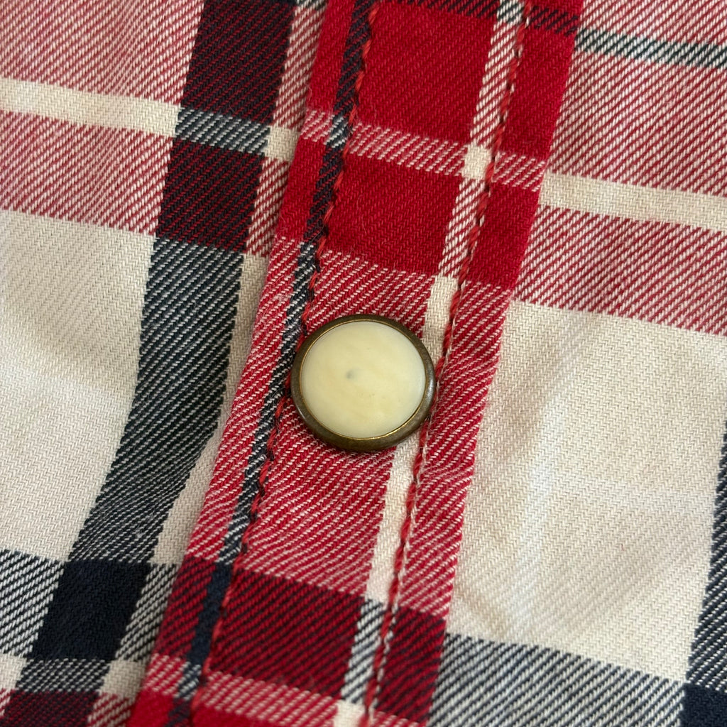 H&M Red Plaid Collared Shirt (5-6 Years) | Brand New |
