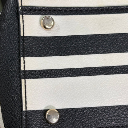 Kate Spade Navy Blue & White Striped Satchel Bag | Pre Loved |