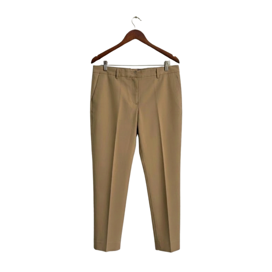 Gap Beige Slim Cropped Straight Leg Pants | Gently Used |