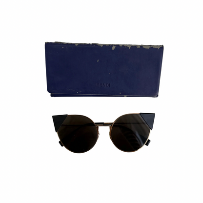 Fendi Black FF0190/S Cat Eye Sunglasses | Gently Used |