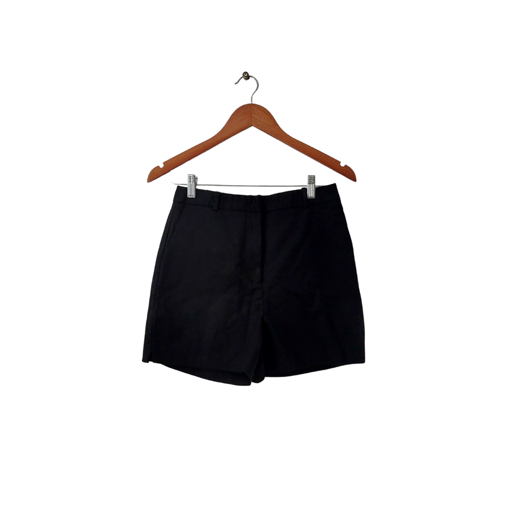 ZARA Black High-Waisted Shorts | Pre Loved |