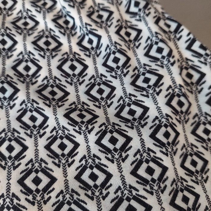 Miss Selfridge Black & White Printed Sleeveless Maxi Dress | Pre Loved |