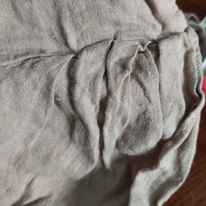 Zara Grey 100% Linen Tube Top  | Gently Used |