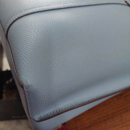 Tory Burch Blue Perry Triple Compartment Tote Bag | Gently Used |