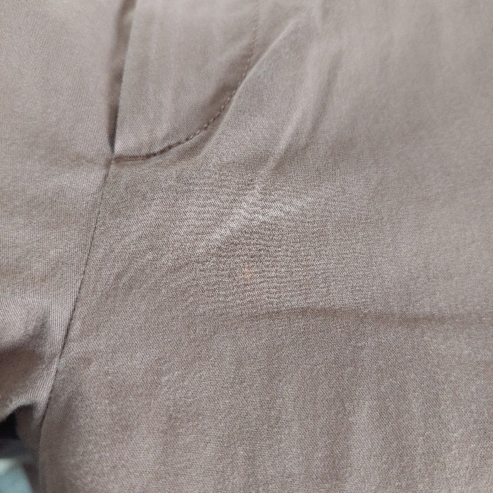 Massimo Dutti Brown Straight Leg Pants | Pre Loved |