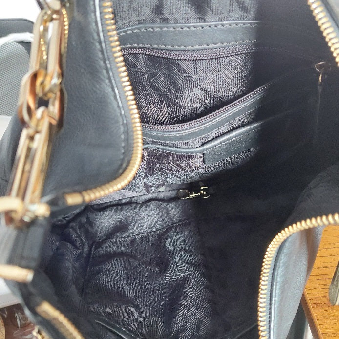 Michael Kors Black Leather Matilda Shoulder Bag | Pre Loved |