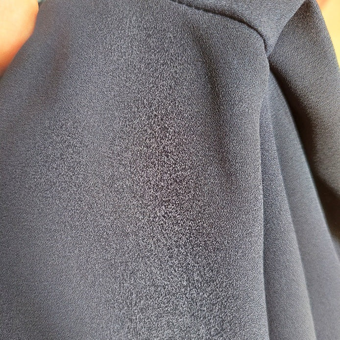 Dorothy Perkins Navy Flat Collared Top | Gently Used |