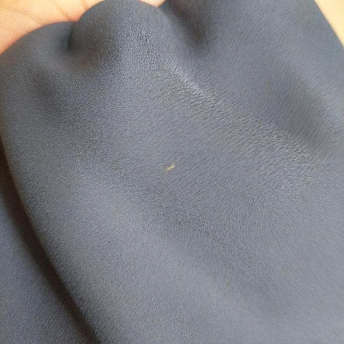 Dorothy Perkins Navy Flat Collared Top | Gently Used |