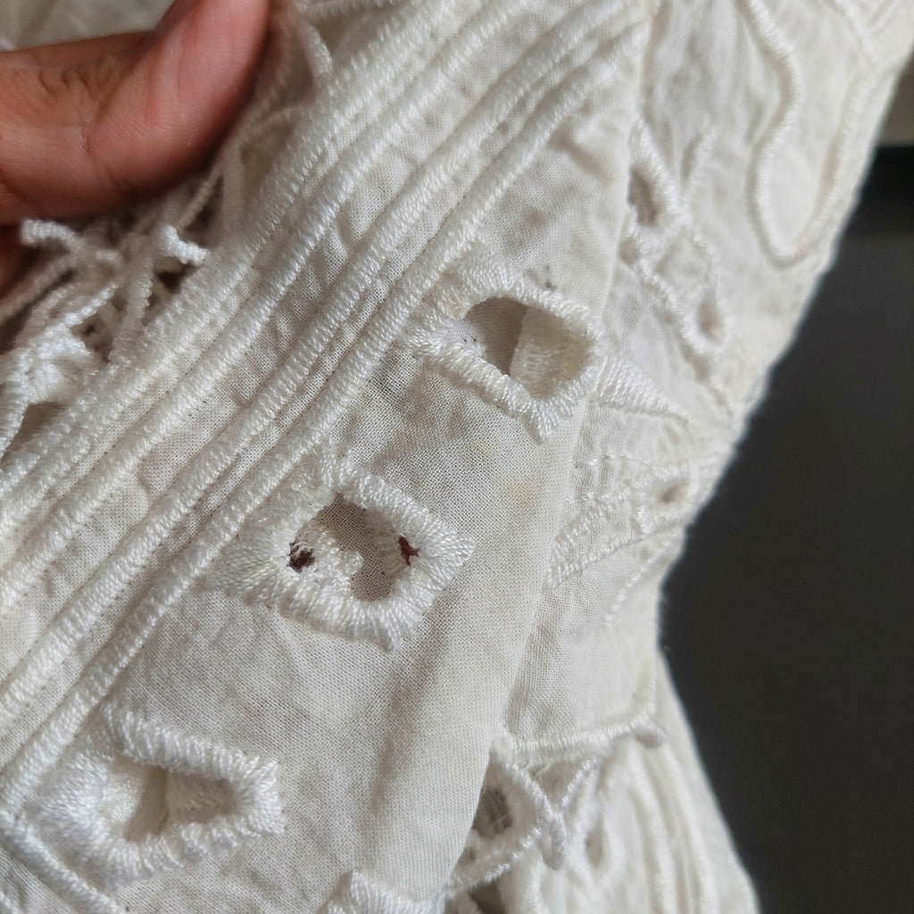 Zara White Lace Top | Pre Loved |