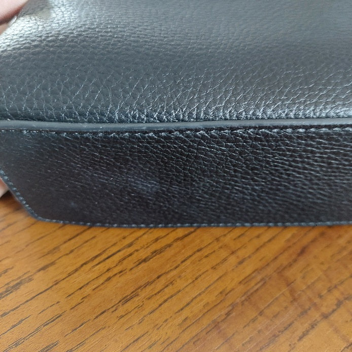 Calvin Klein Black Dressed EW Leatherette Crossbody Bag | Pre Loved |