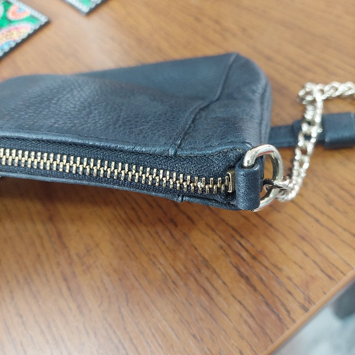 Kate Spade Black Leather 'Wellesley' Shoulder Bag | Pre Loved |