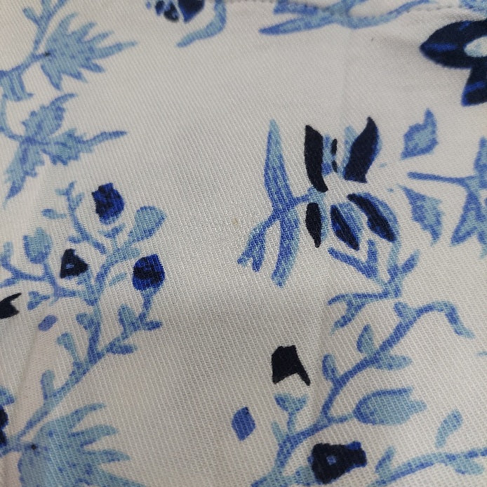 Riffat Aliani White & Blue Printed Co-ord Set | Gently Used |