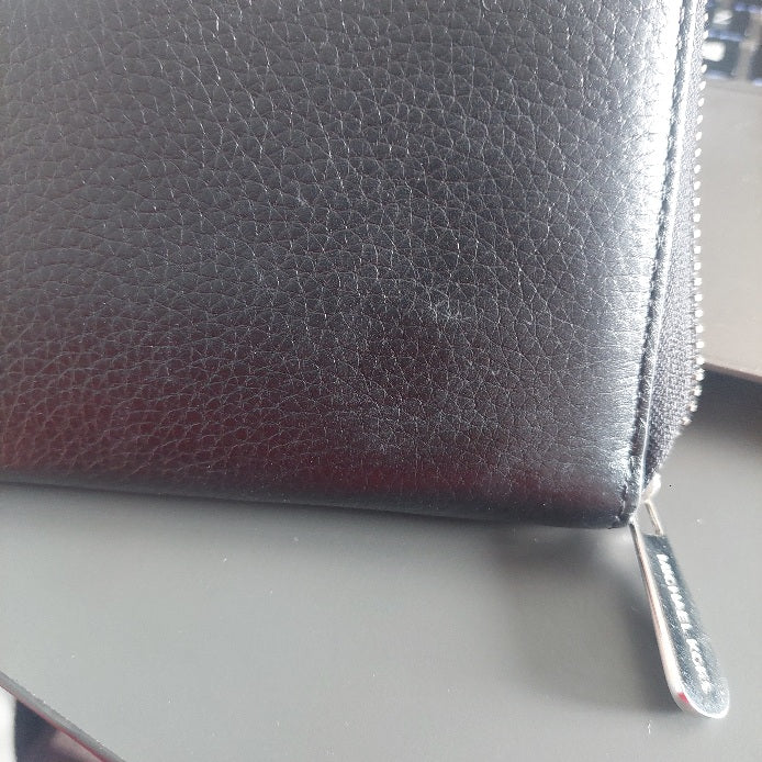 Michael Kors Black Leather Large Continental Wallet | Gently Used |