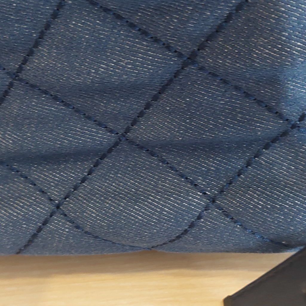 Kate Spade Blue Denim & Leather Quilted Shoulder Bag | Gently Used |