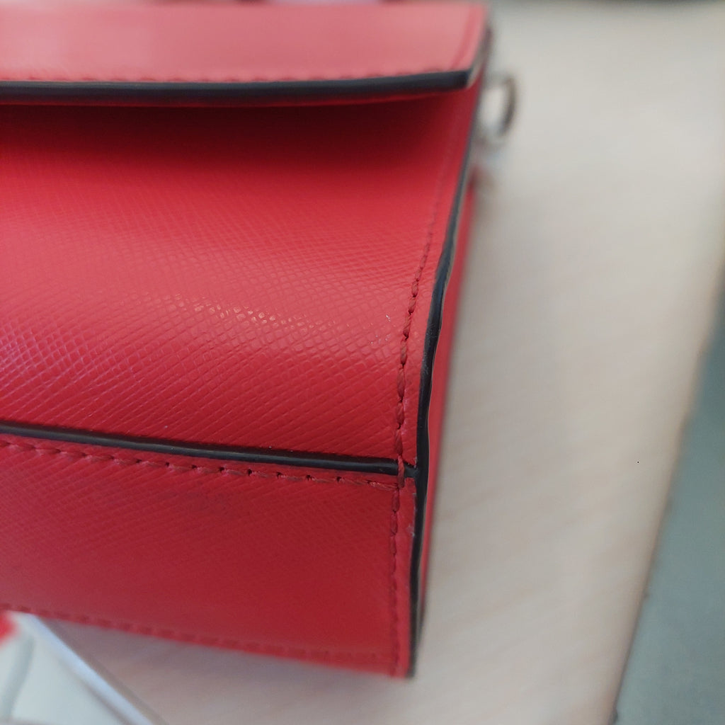 Kate Spade Red Carson Leather Crossbody Bag | Pre Loved |