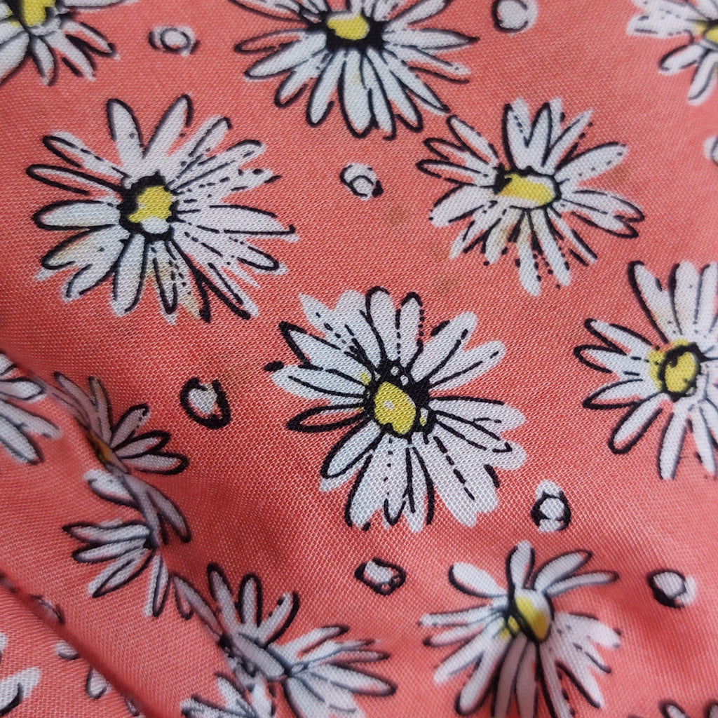 Mango Peach Floral Printed Short Dress | Gently Used |