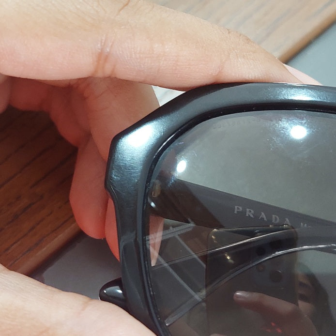 PRADA Black 1AB-0A7 140 Sunglasses | Gently Used |