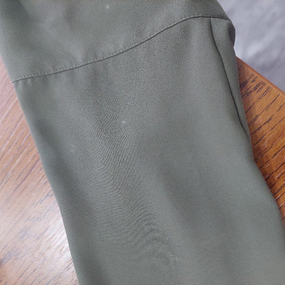 Express Army Green Button Down Shirt | Gently Used |