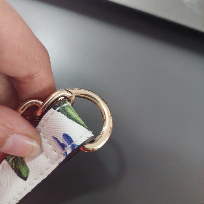 Steve Madden White Floral Blexi Adjustable Crossbody Bag | Brand New |