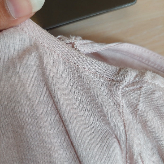 H&M Light Pink Sleeveless Lace Detail Top | Gently Used |