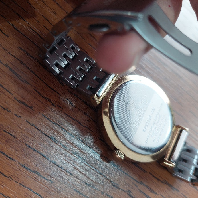 Beverly Hills Polo Club Two Tone BP3222X.220 White Dial Watch | Gently Used |