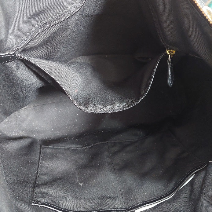 Coach Brown & Black Monogram Signature Coated Canvas Leather Ava Tote Bag | Pre Loved |