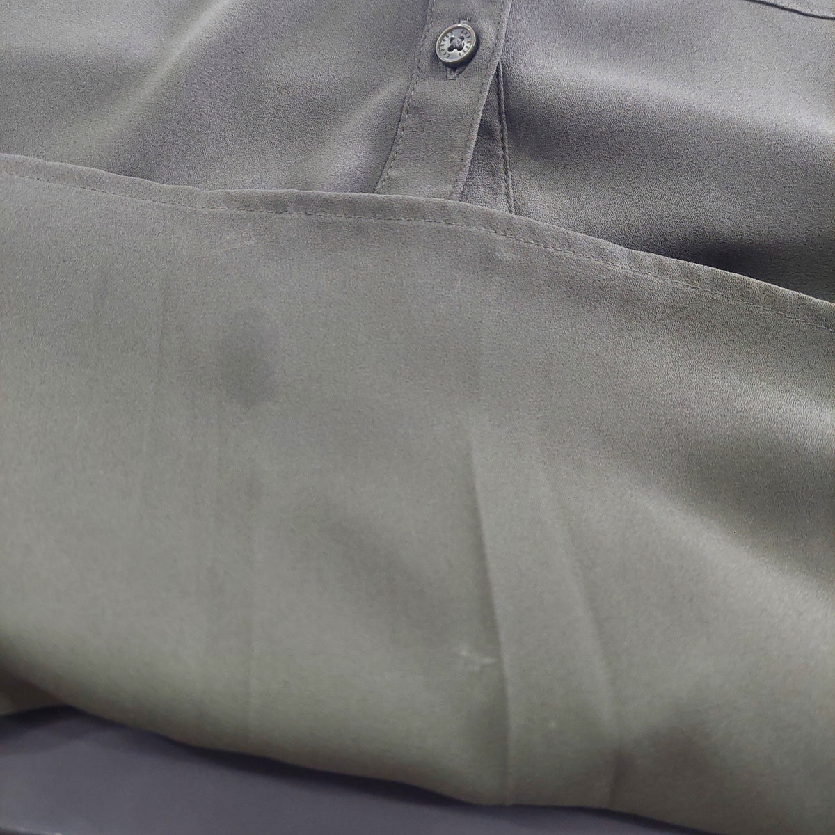 Express Army Green Button Down Shirt | Gently Used |