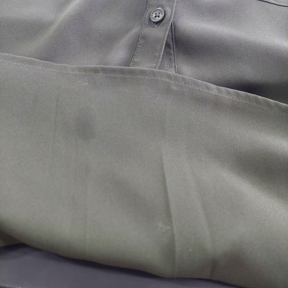 Express Army Green Button Down Shirt | Gently Used |