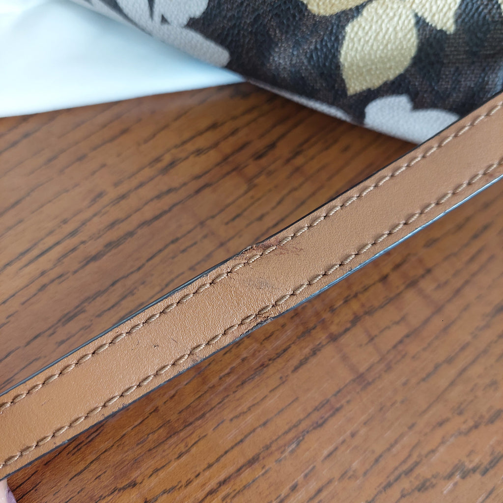 Michael Kors Brown Aria Satchel Bag | Pre Loved |