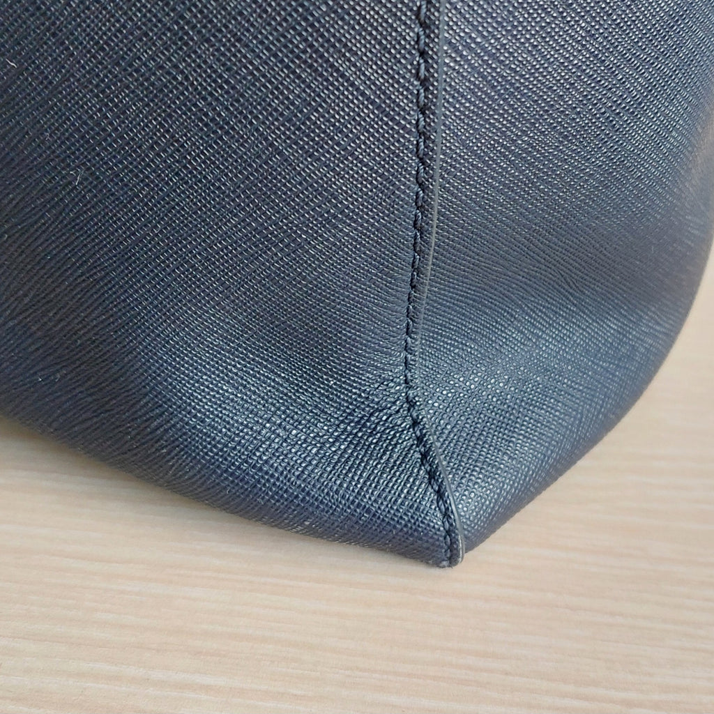 Tory Burch Navy Emerson Small Tote Bag | Pre Loved |