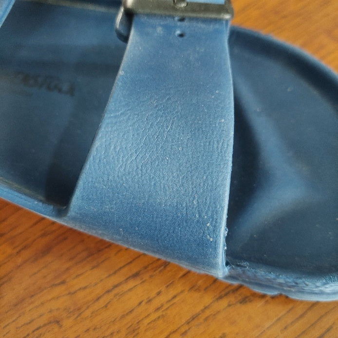 Birkenstock Blue Arizona Essential Sandals | Pre Loved |