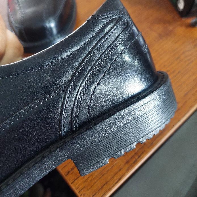 Rock Leader Men's Black 2 Bike Toe Slip On Shoes | Like New |