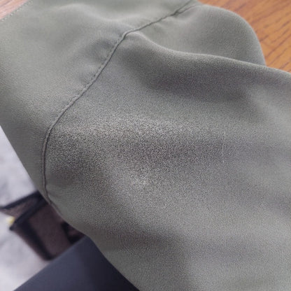 Express Army Green Button Down Shirt | Gently Used |