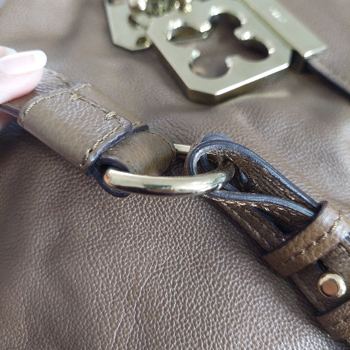 Chloe Brown Leather Shoulder bag | Pre Loved |