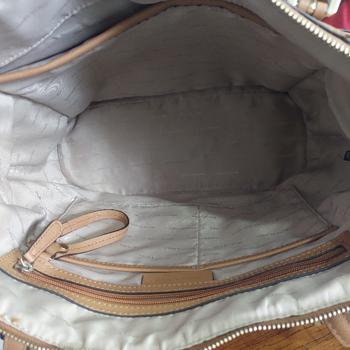 Michael Kors Tan Saffiano Leather Jet Set Tote Bag | Pre Loved |