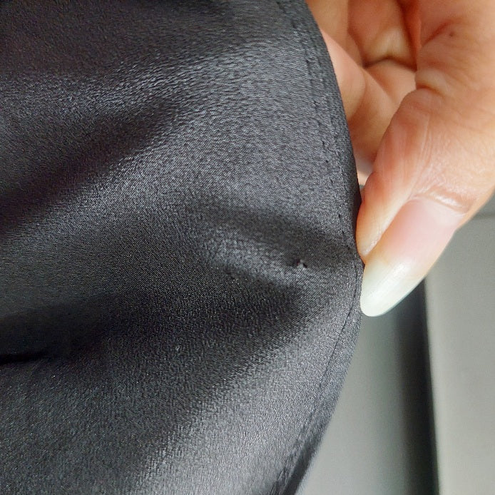 Mango Black Semi Sheer Short Dress | Pre loved |