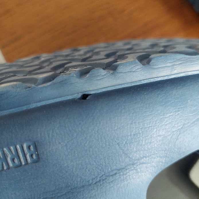Birkenstock Blue Arizona Essential Sandals | Pre Loved |