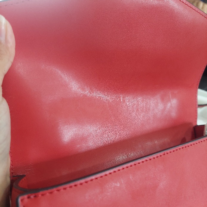 Michael Kors Red Sloan Top Handle Bag | Pre Loved |