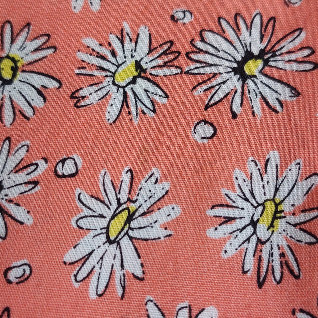Mango Peach Floral Printed Short Dress | Gently Used |
