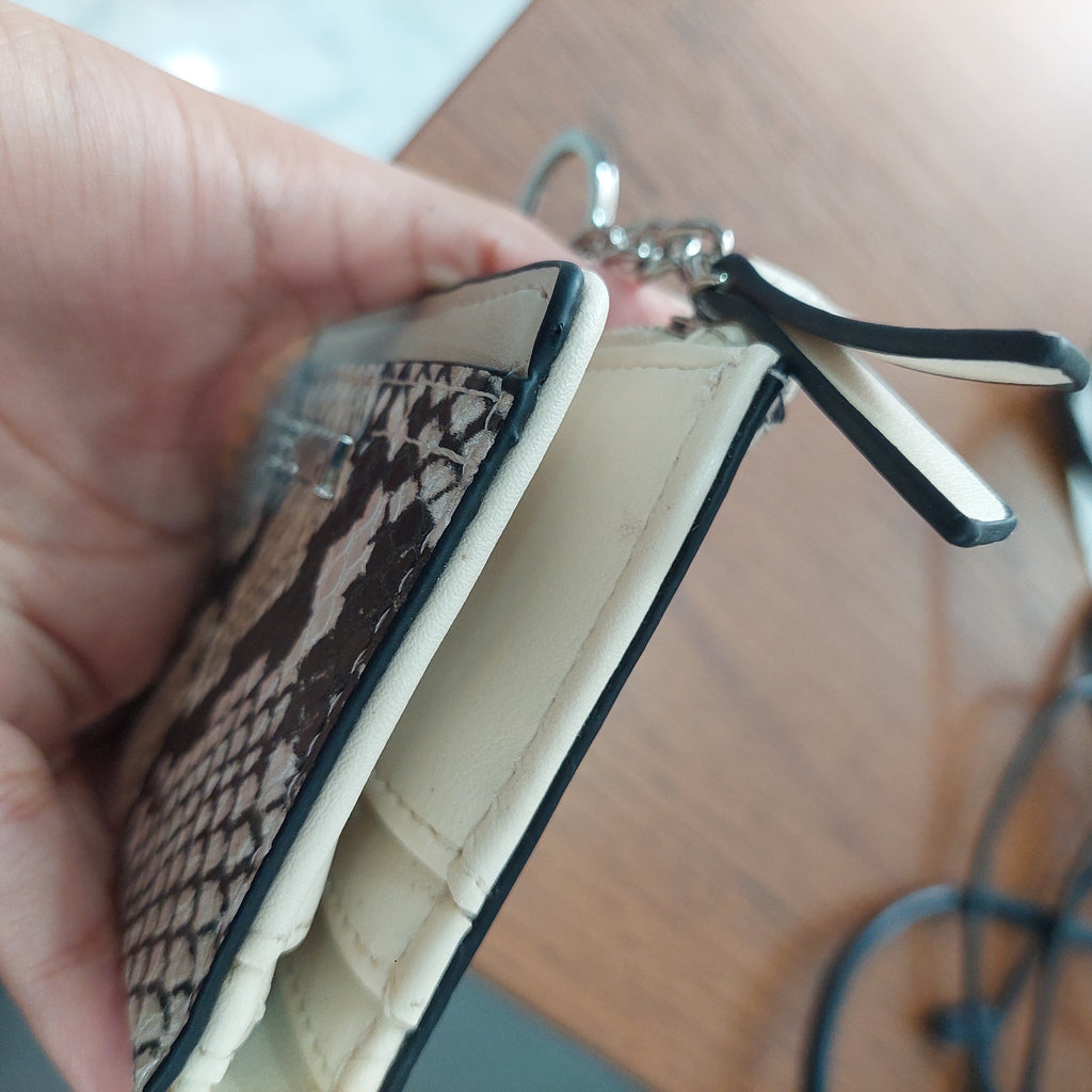Steve Madden Snake Print Wallet | Pre Loved |