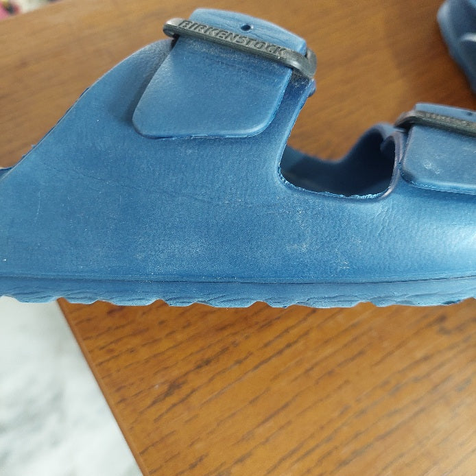 Birkenstock Blue Arizona Essential Sandals | Pre Loved |