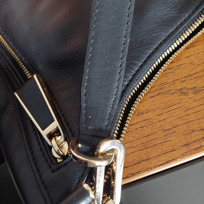 Michael Kors Black Leather Matilda Shoulder Bag | Pre Loved |