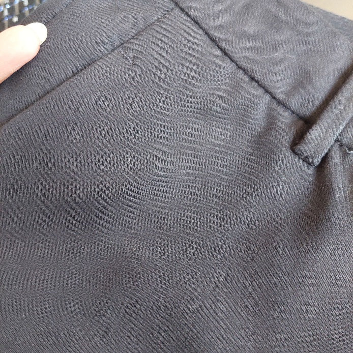 ZARA Black Straight-leg Formal Pants | Gently Used |