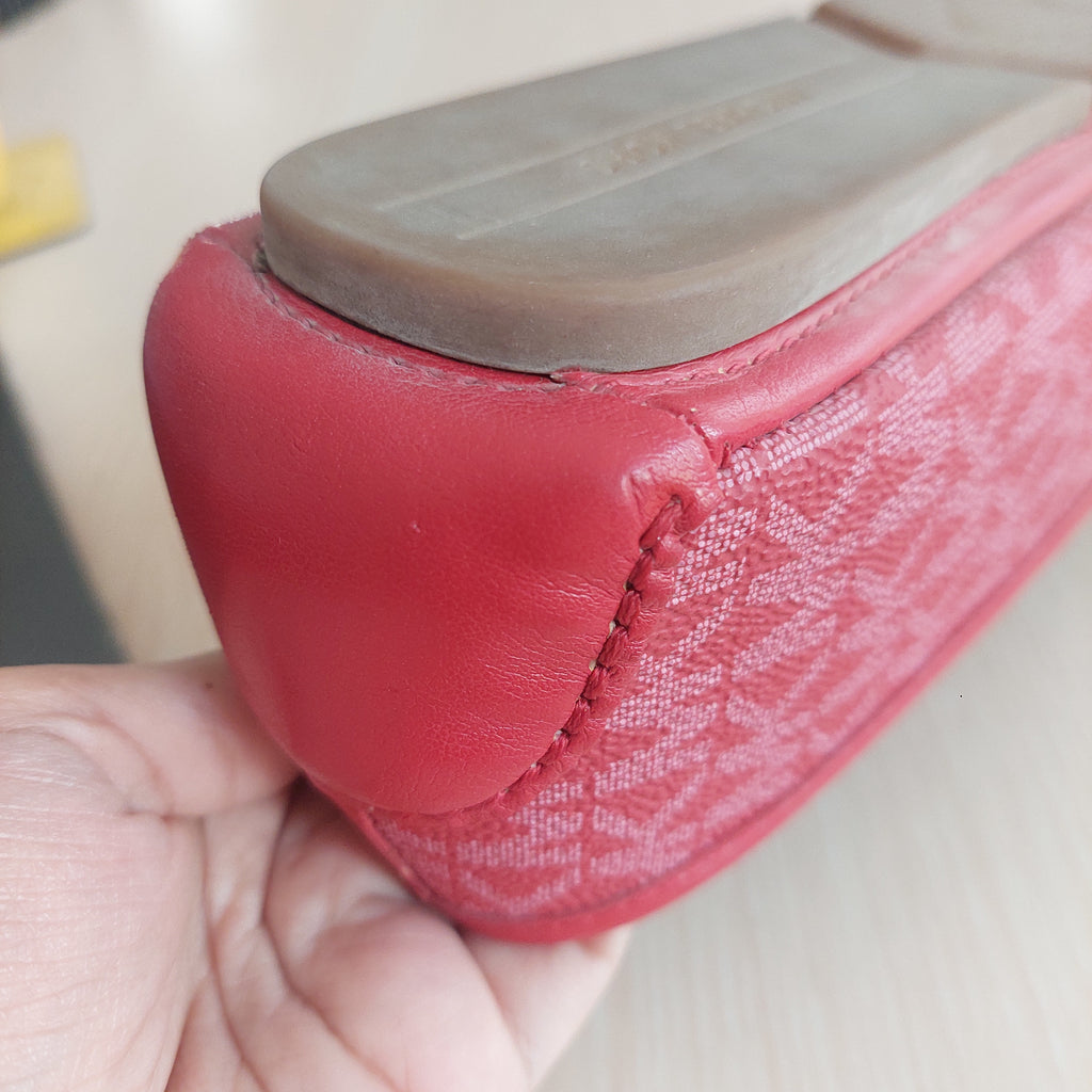 Michael Kors Pink Leather 'Fulton' Loafers | Pre Loved |