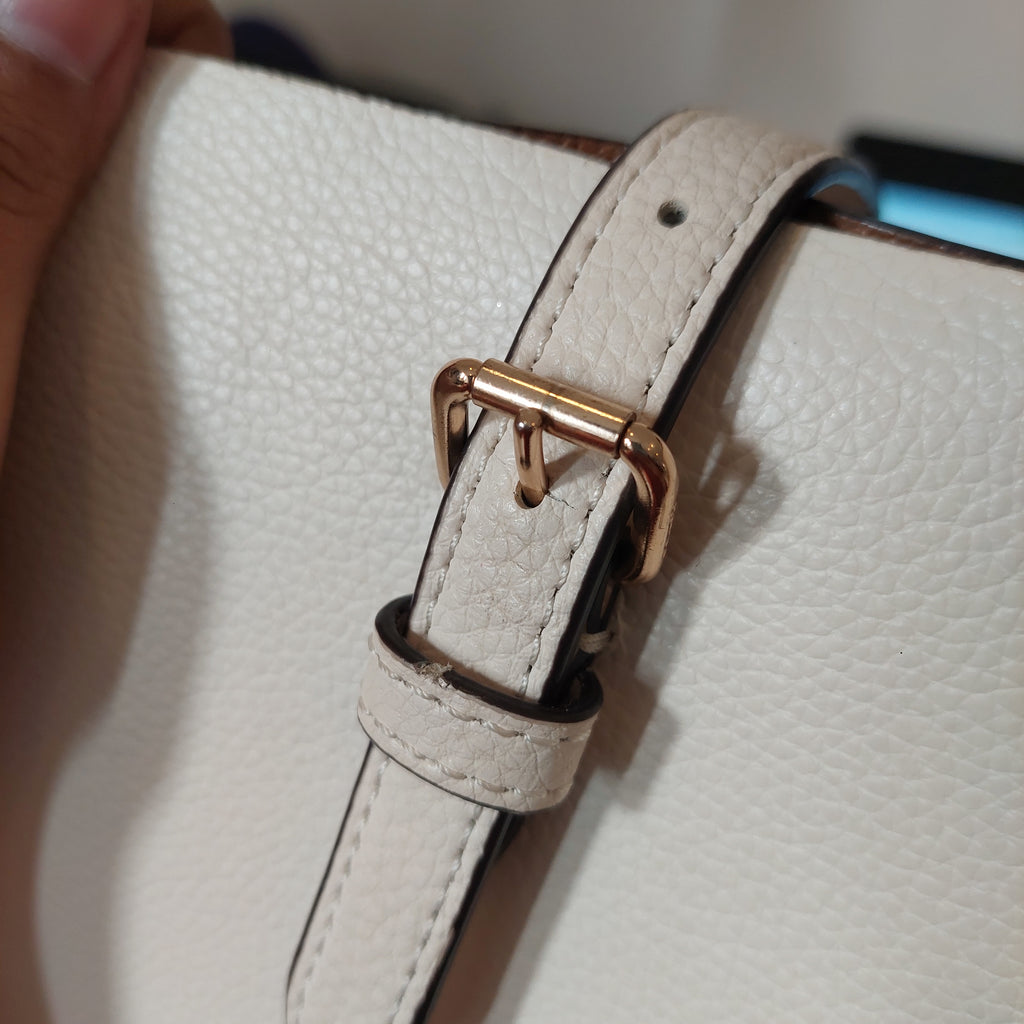 Coach White 'Mollie' Large Tote Bag | Pre Loved |