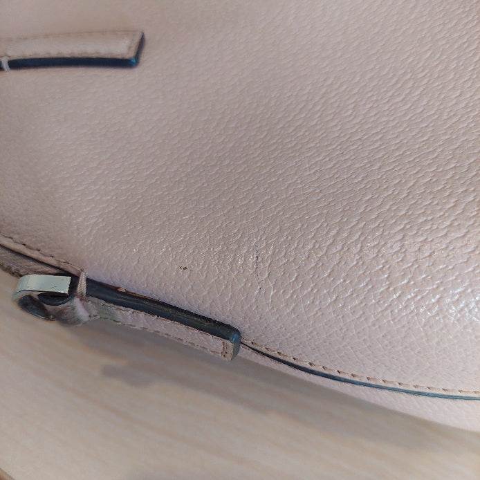 Kate Spade Rosy Pink Matthews Street Maise Leather Satchel Bag | Pre Loved |
