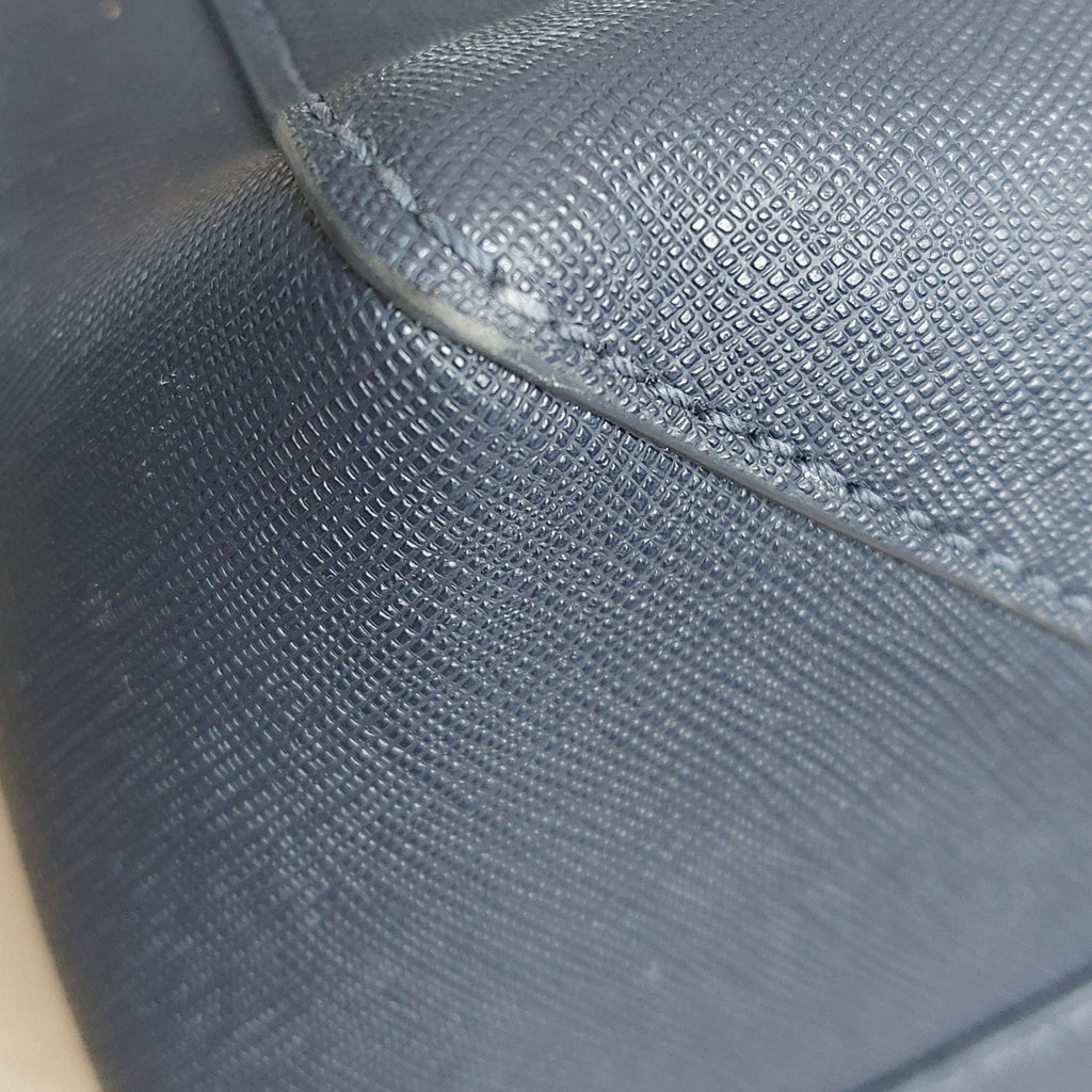 Tory Burch Navy Emerson Small Tote Bag | Pre Loved |