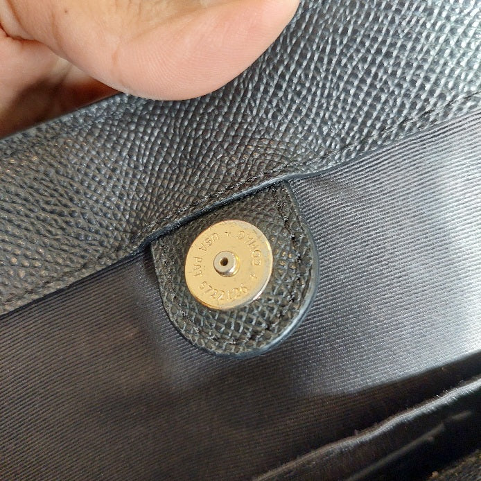 Coach Brown & Black Signature Coated Canvas 'Casey' Tote Bag | Pre Loved |