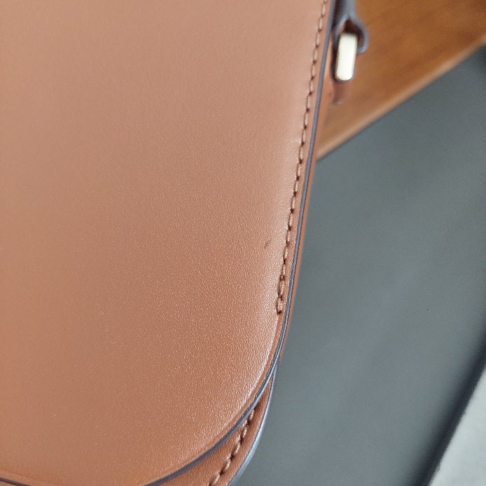 Kate Spade Tan Leather Nadine Medium Flap Crossbody Bag | Pre Loved |